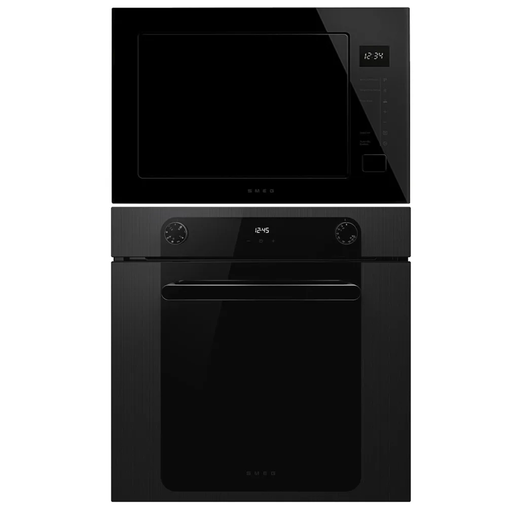 Ugn och mikro Smeg SF6200TB + FMI225BI