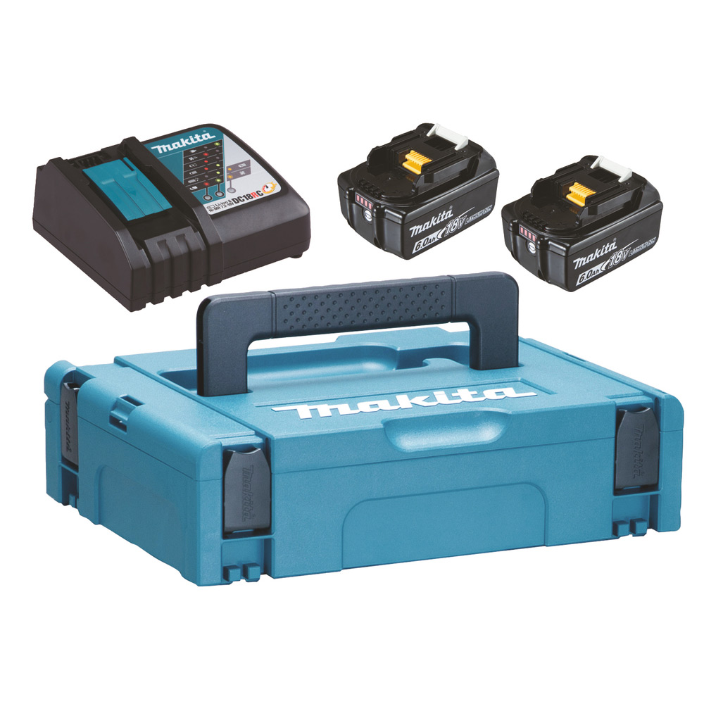 Batteriladdare Makita DC18RC 18V 2X6.0Ah