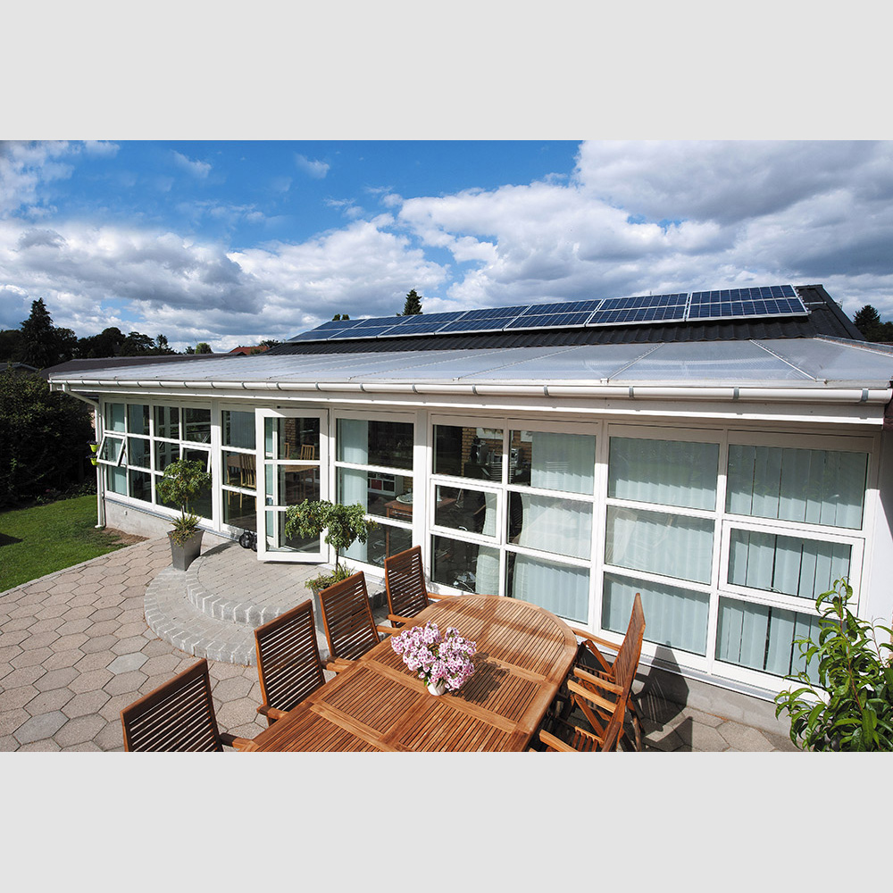 Kanalplast Plastmo TwinLite Klar Komplett Tak 10 mm