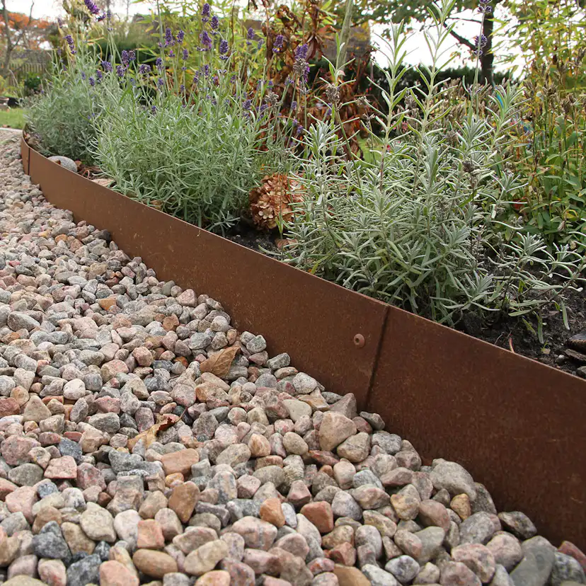 Planteringskant Flexigarden Corten 180 mm Rak