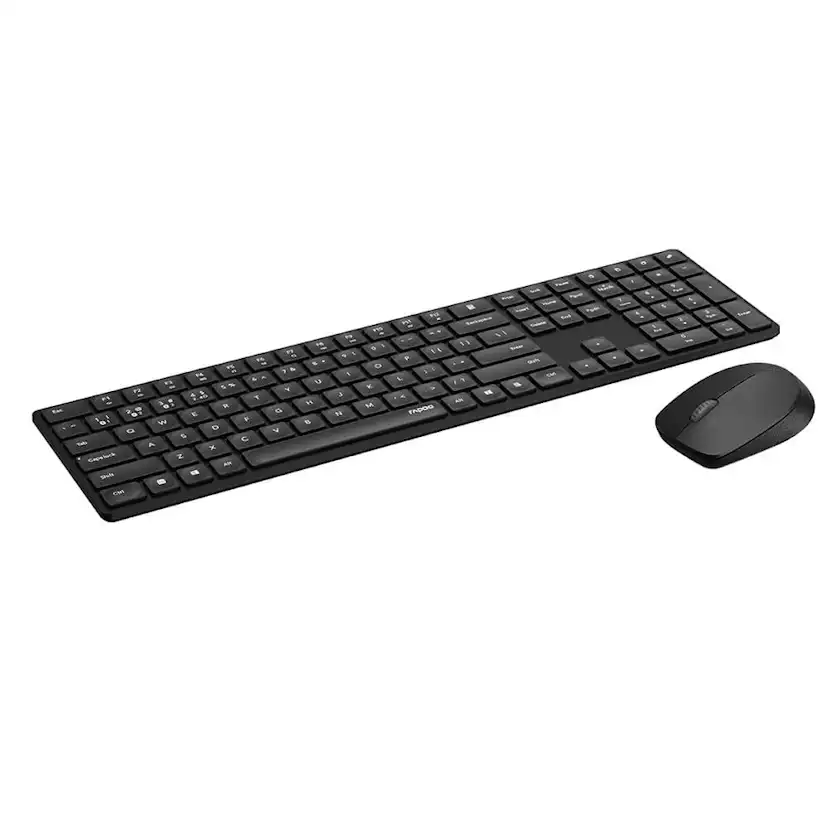 Tangentbord/Mus Set RAPOO 8020M Multi-Mode Trådlös Ultra-Slim