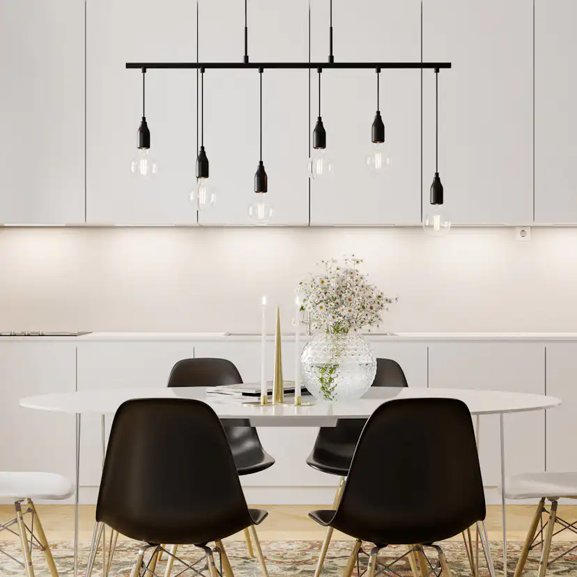 Taklampa By Rydéns Skyline 6L Svart Matt