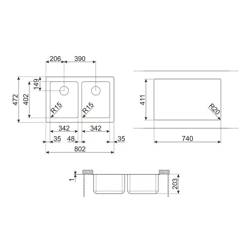 Diskho Smeg Mira VSTR3434-2