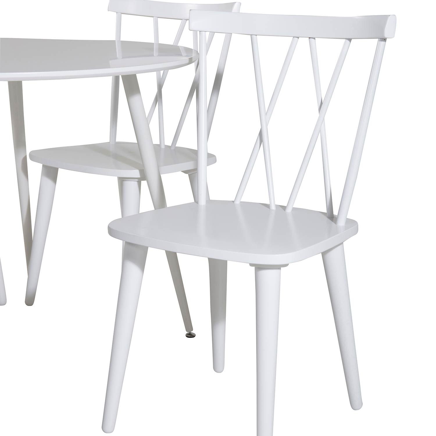 Matgrupp Venture Home Plake2 med 4 Laura Stolar Polyestertyg Runt