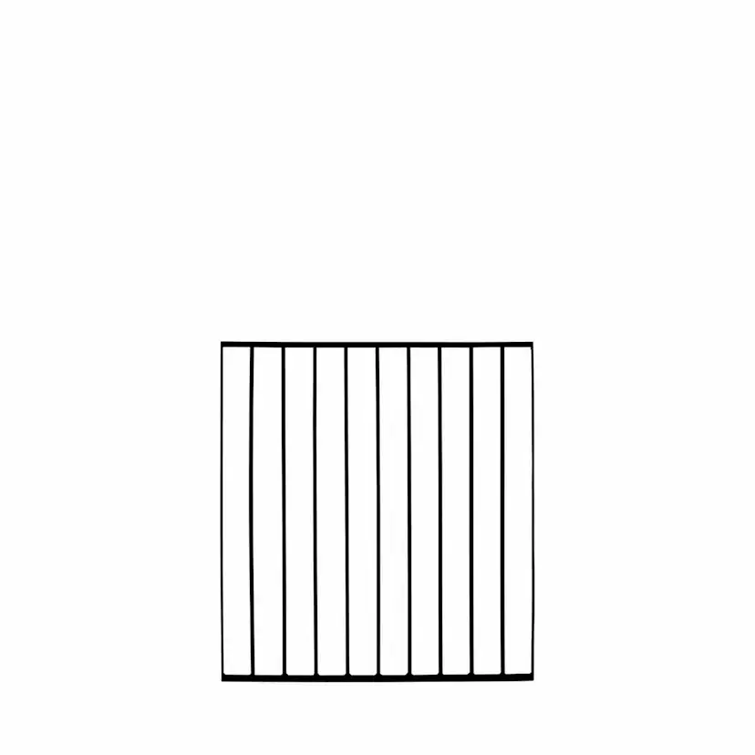 Räckessystem PLUS Basic Svart