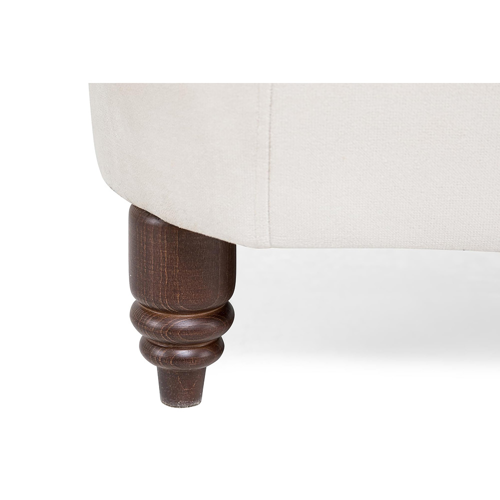 Chesterfield Deluxe 2-sits Soffa Beige