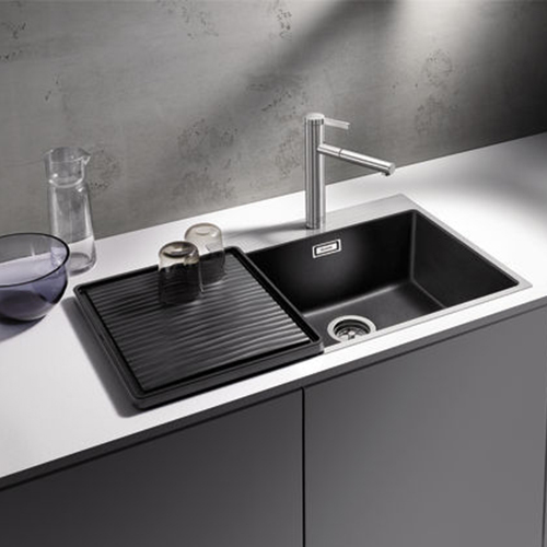 Avrinningsplan Blanco Svart Plast för Diskho & Köksvask
