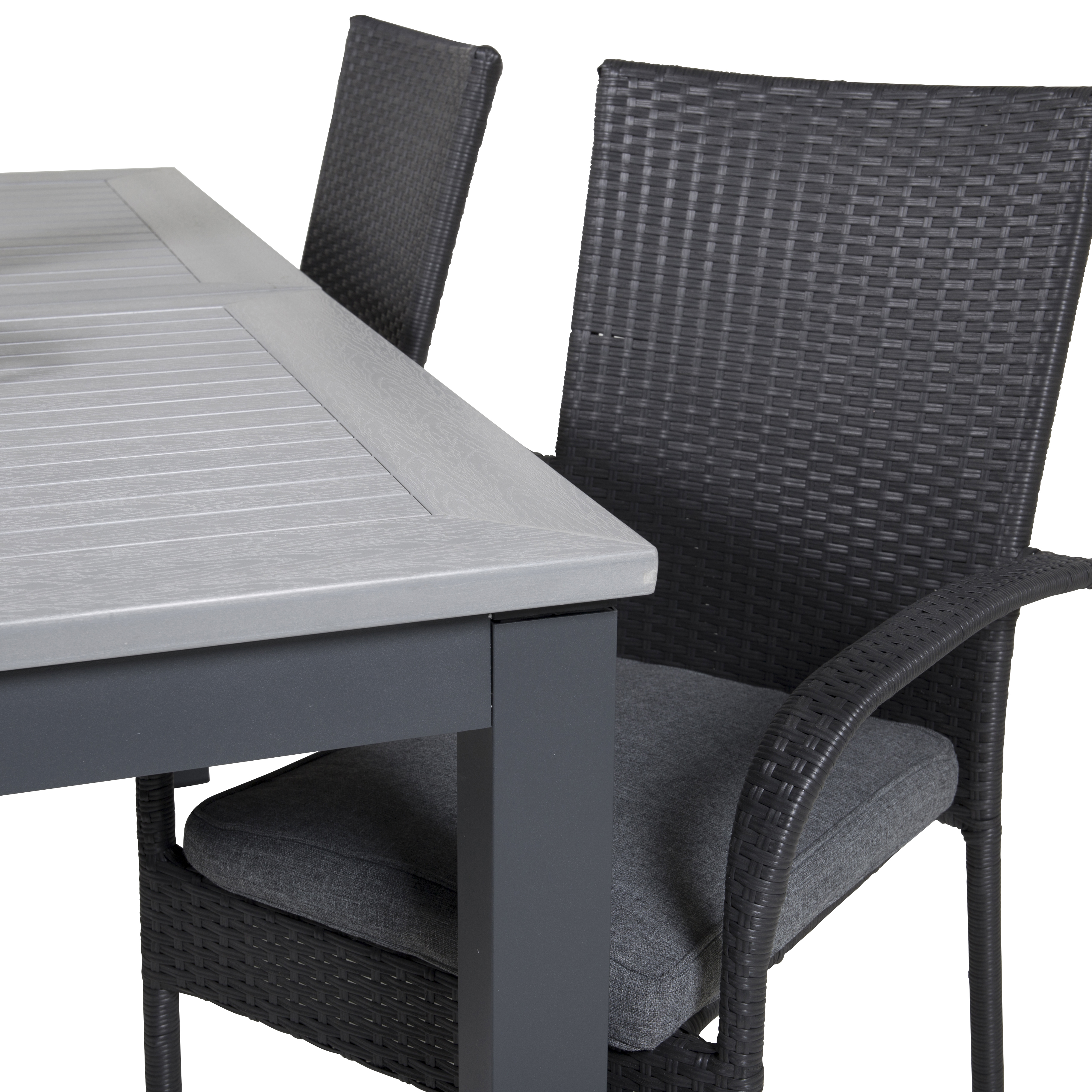 Matgrupp Venture Home Aleyna 152/210 med 4 Asta Stolar