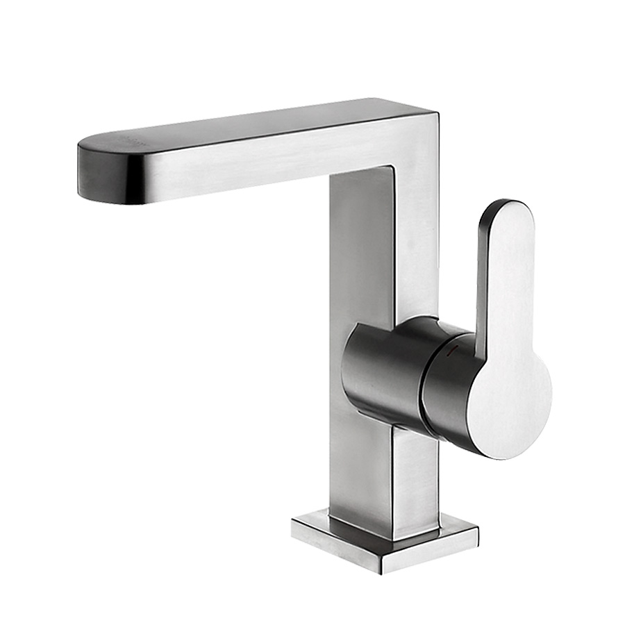 Tvättställsblandare Scandtap Steel A Square
