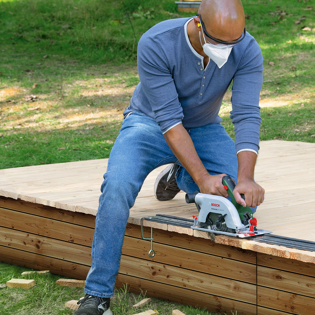 Cirkelsåg Bosch Power Tools Universalcirc 18V-53