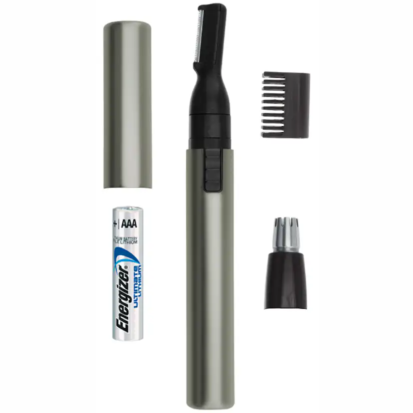 Hygientrimmer Wahl Lithium Trimmer 5640-101 för Öron, Näsa, Ögonbryn i Metallisk