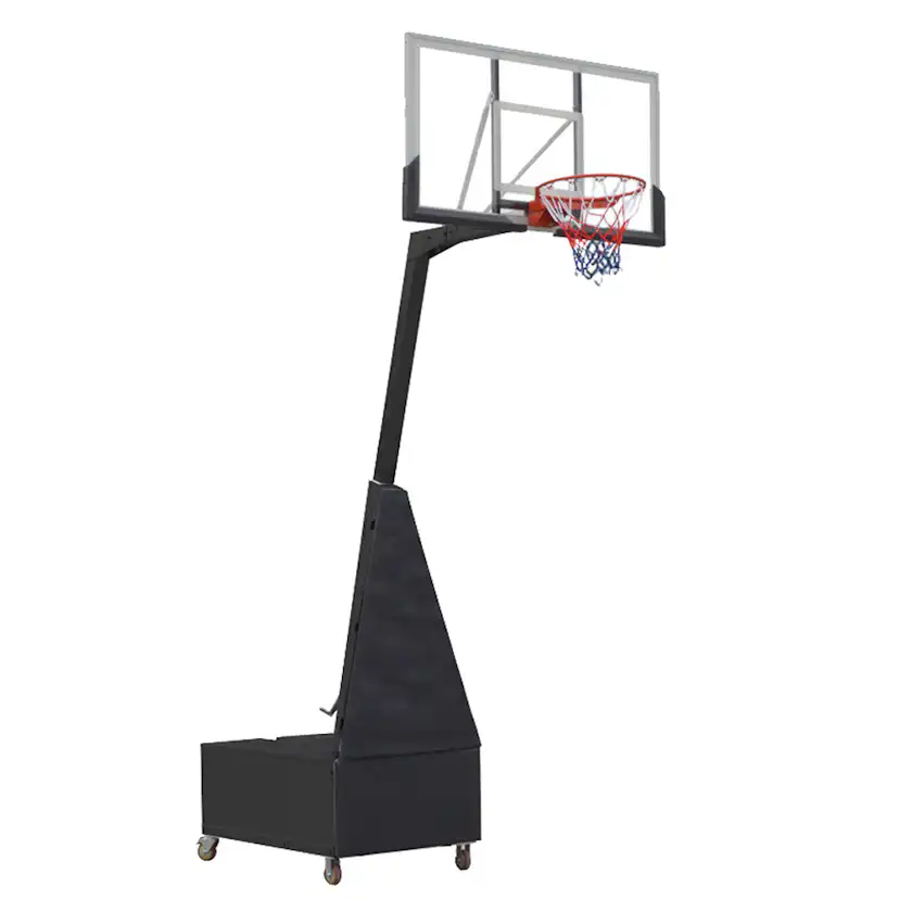 Basketställning ProSport Fällbar & Justerbar Basketkorg 2,6-3,05 m