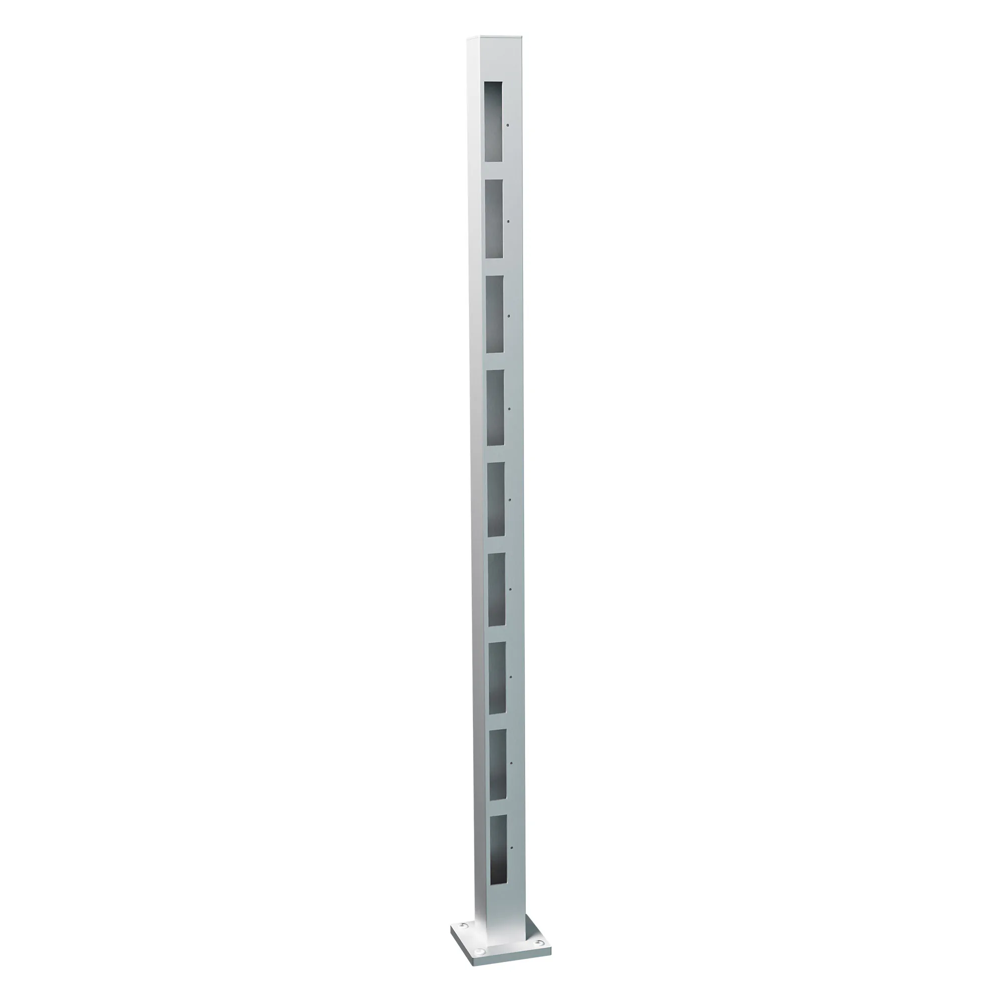 Staketstolpe Vidöstern 1490mm Ändstolpe Höger NATURGRÅ Höjd: 1490 mm, Naturgrå, Höger