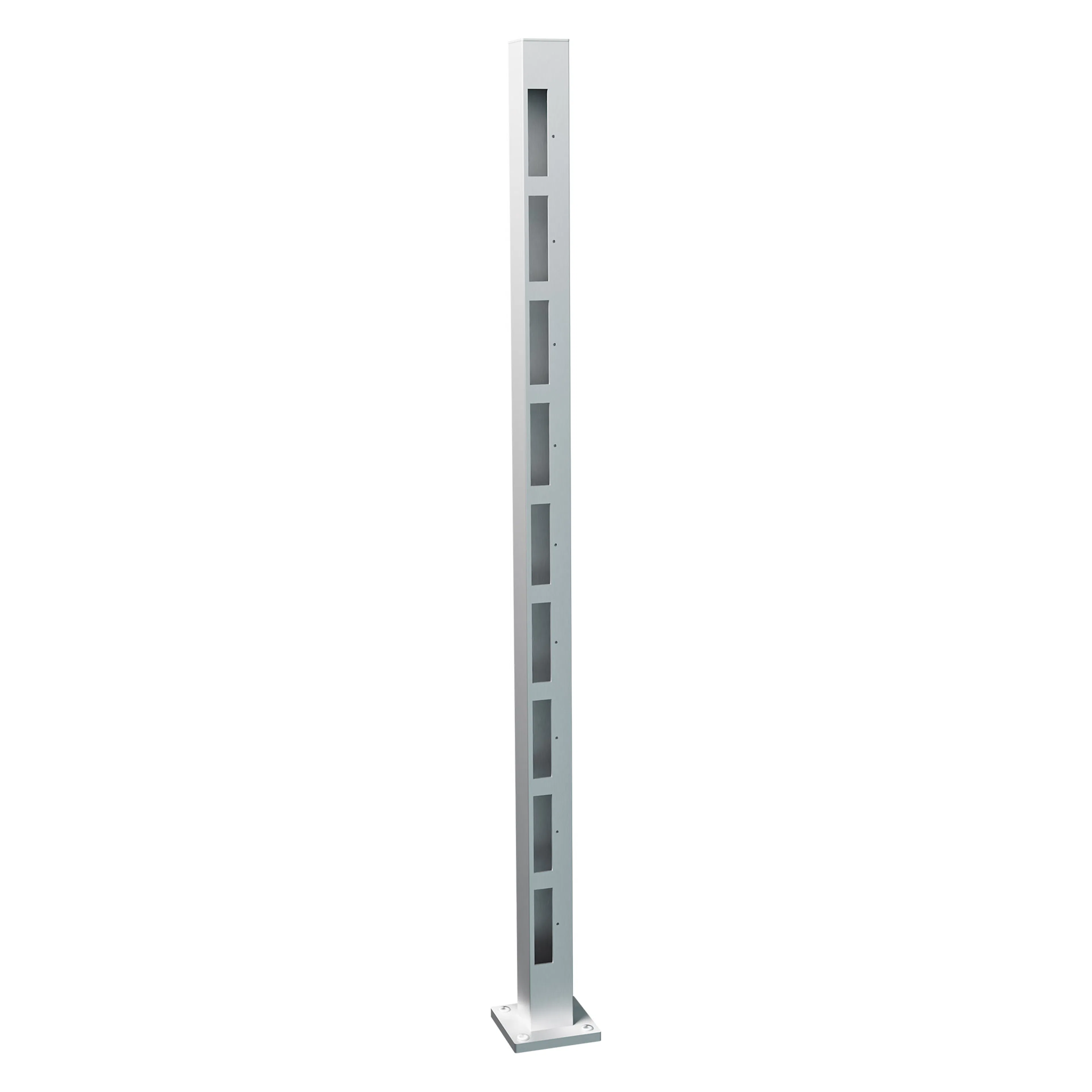 Staketstolpe Vidöstern 1490mm Ändstolpe Höger NATURGRÅ Höjd: 1490 mm, Naturgrå, Höger
