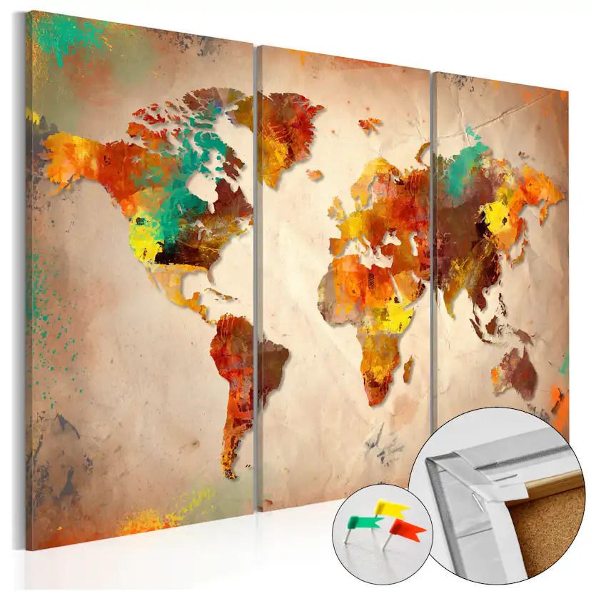 Anslagstavla Arkiio Painted World