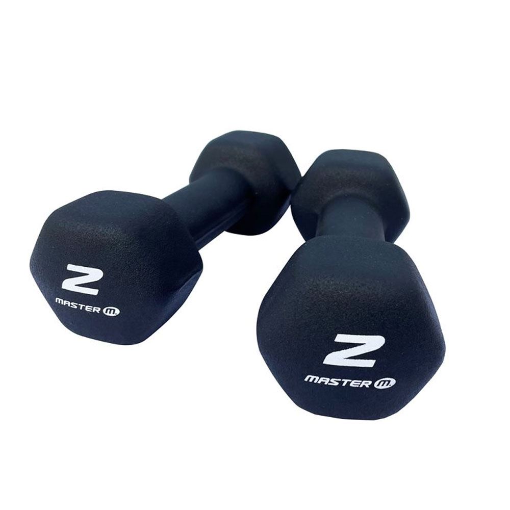 Hantlar Master Fitness Neoprene/Vinyl