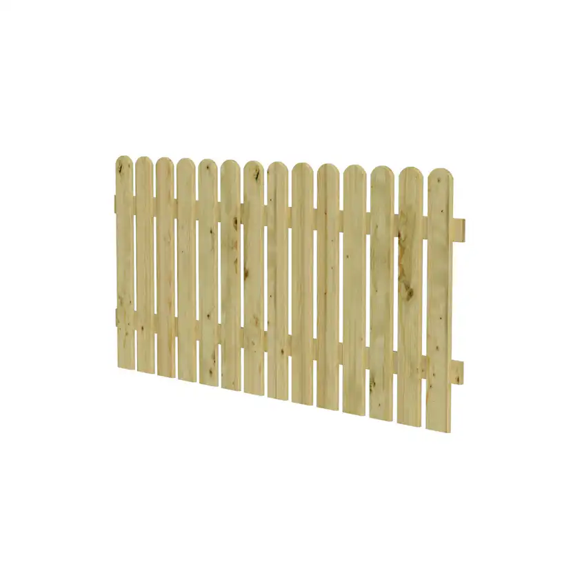 Staket Palmako Kelda 8 180x80 cm grön tryckimpregnerad Grön tryckimpregnerad