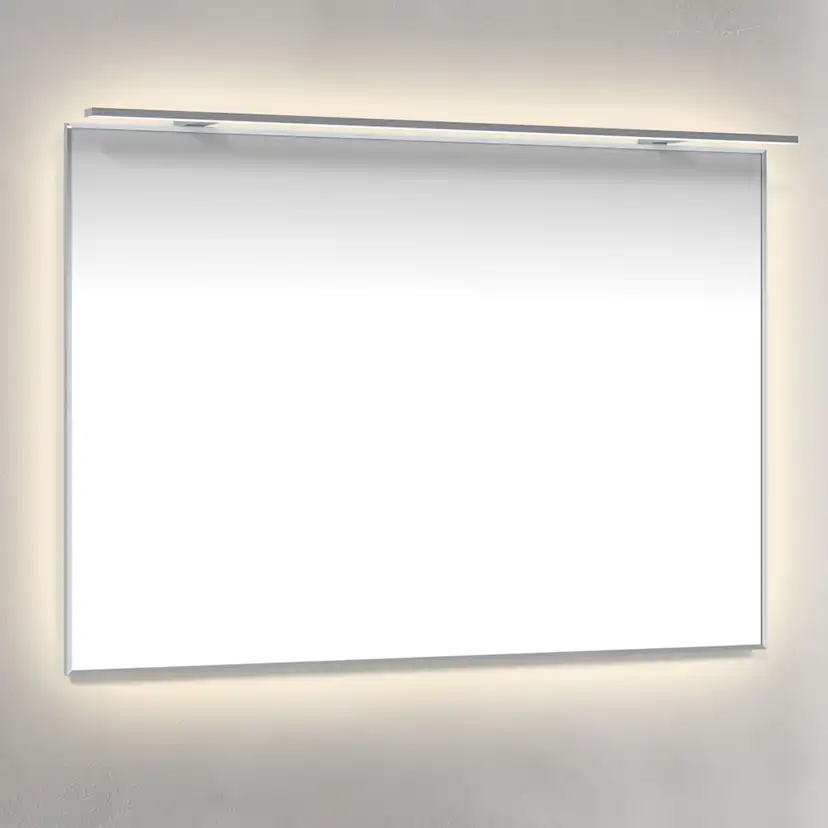 Spegel Macro Design Crown Ambilight Ramp-belysning Med Ram