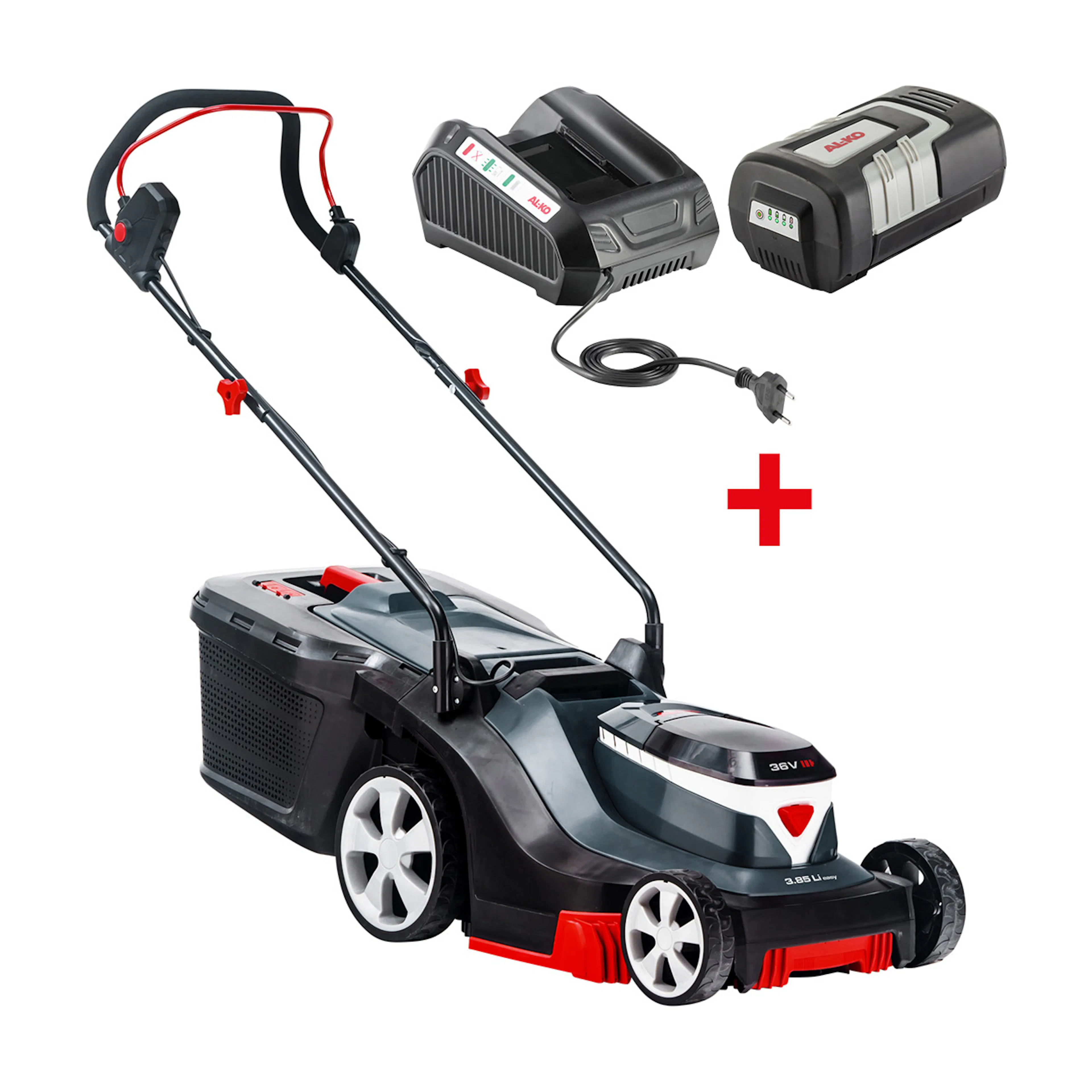 Gräsklippare AL-KO 3.85 Li Easy Batteridriven Med Batteri & Laddare
