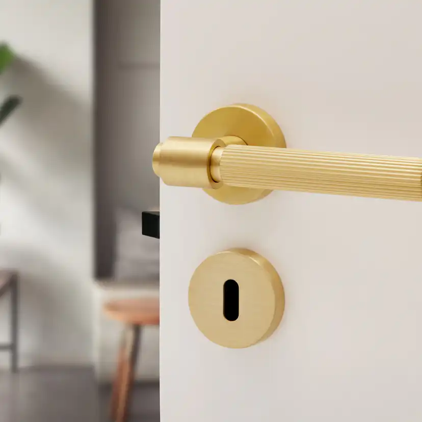 Dörrhandtag Beslag Design Helix 200 Stripe Modul Komplett