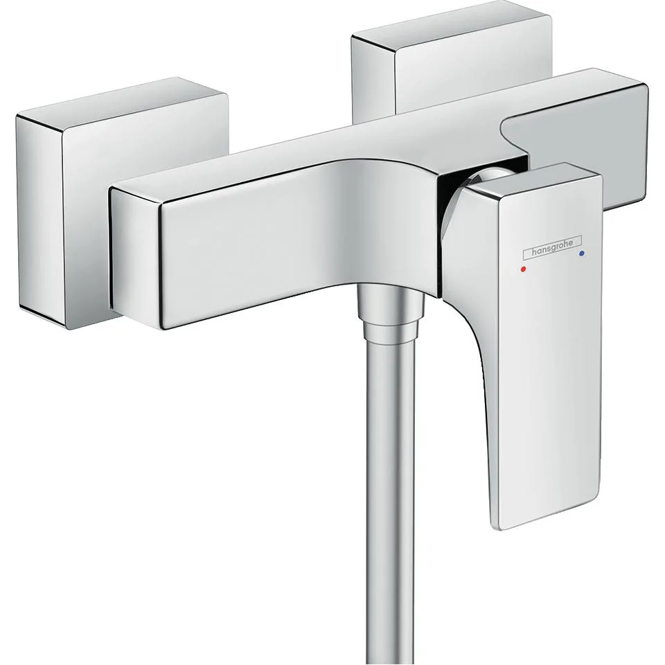 Metropol 1-grepps duschblandare Krom