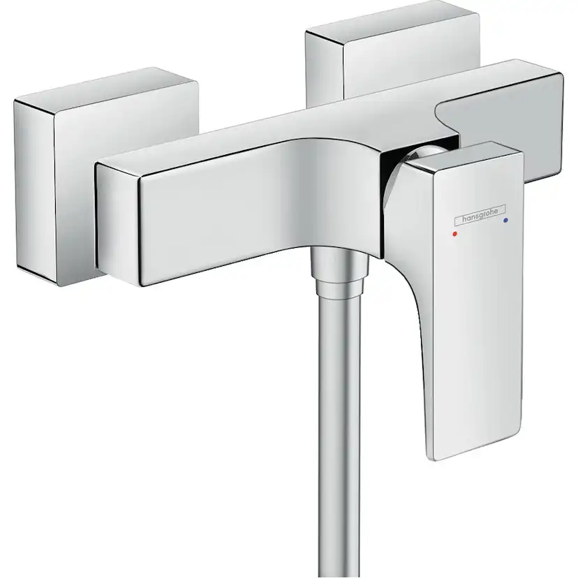 Metropol 1-grepps duschblandare Krom
