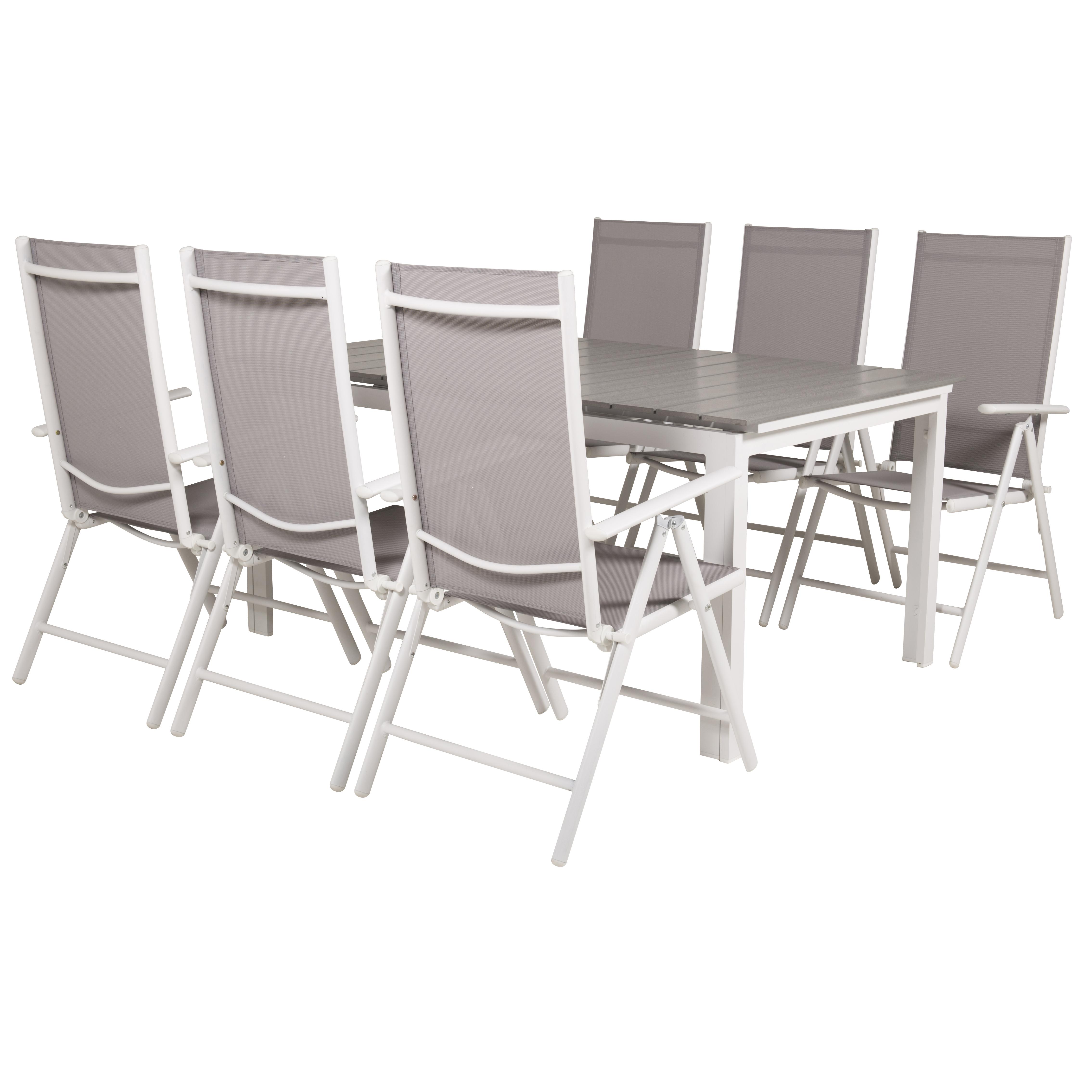 Matgrupp Venture Home Lova 160/240 med 6 Bront Stolar