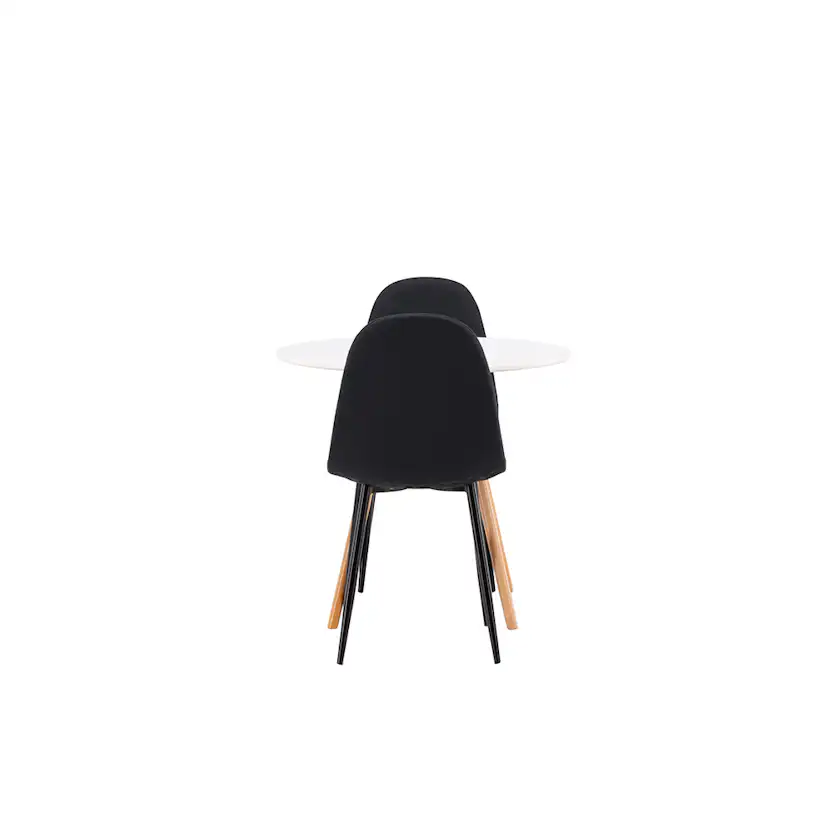Matgrupp Venture Home Danburi Ø 60 cm med 2 Polar Stolar