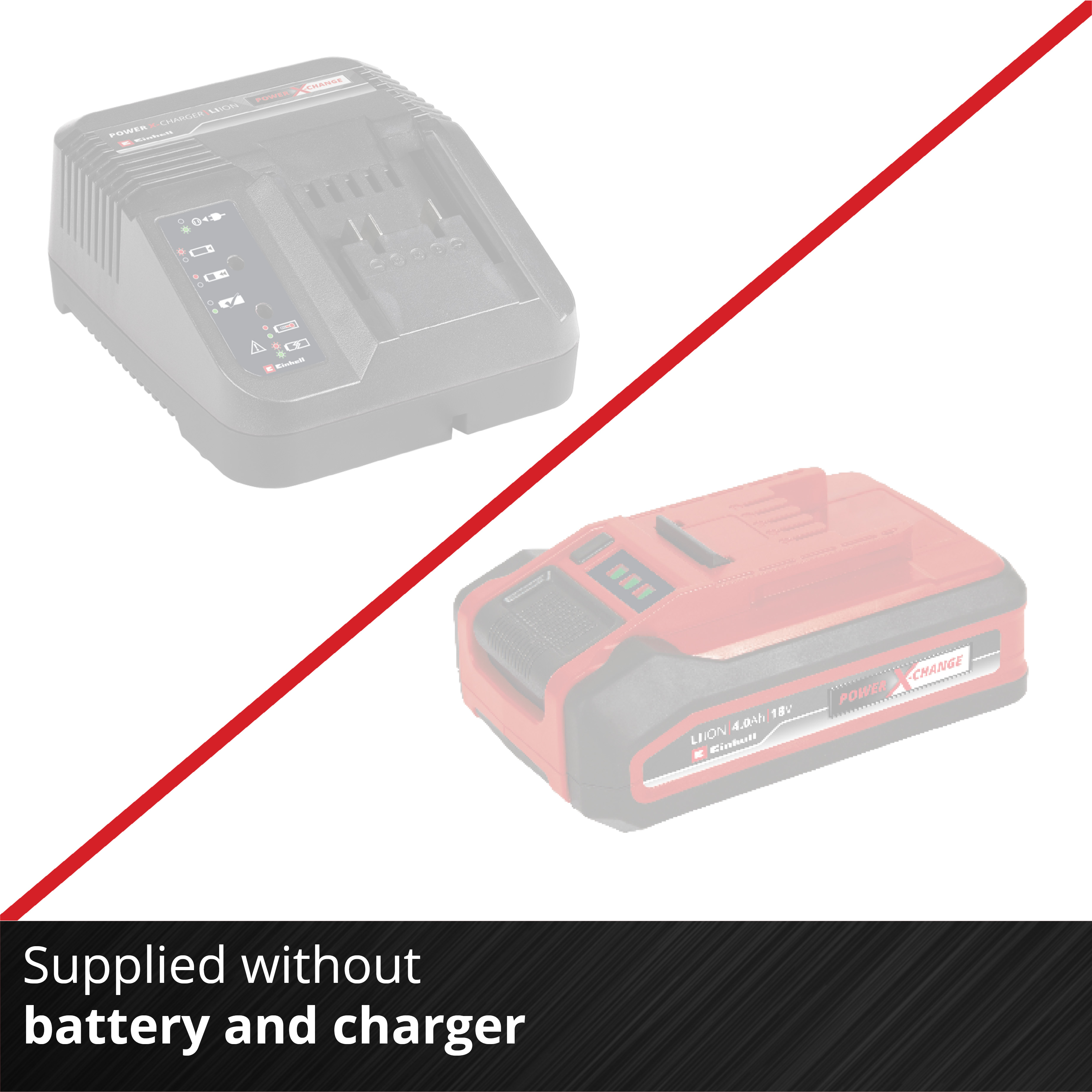 Gräsklippare Einhell GE-CT 18/25 Li Utan Batteri & Laddare