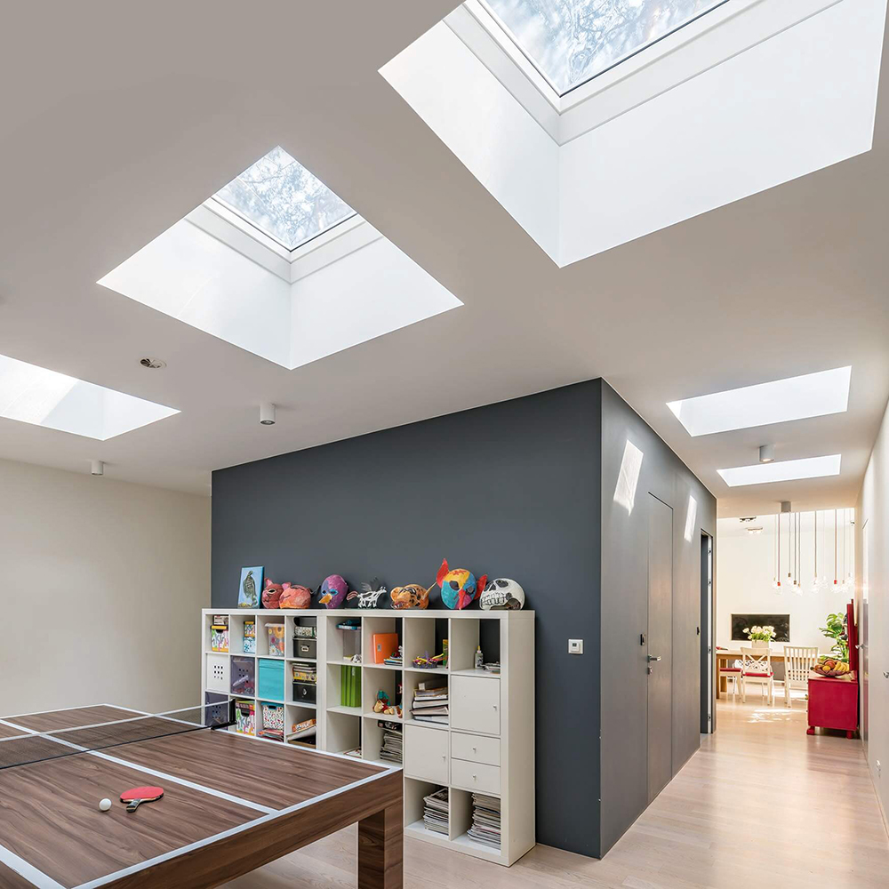 Takfönster Fakro Tidlös 3-Glas Platt Elstyrt DEF DU6