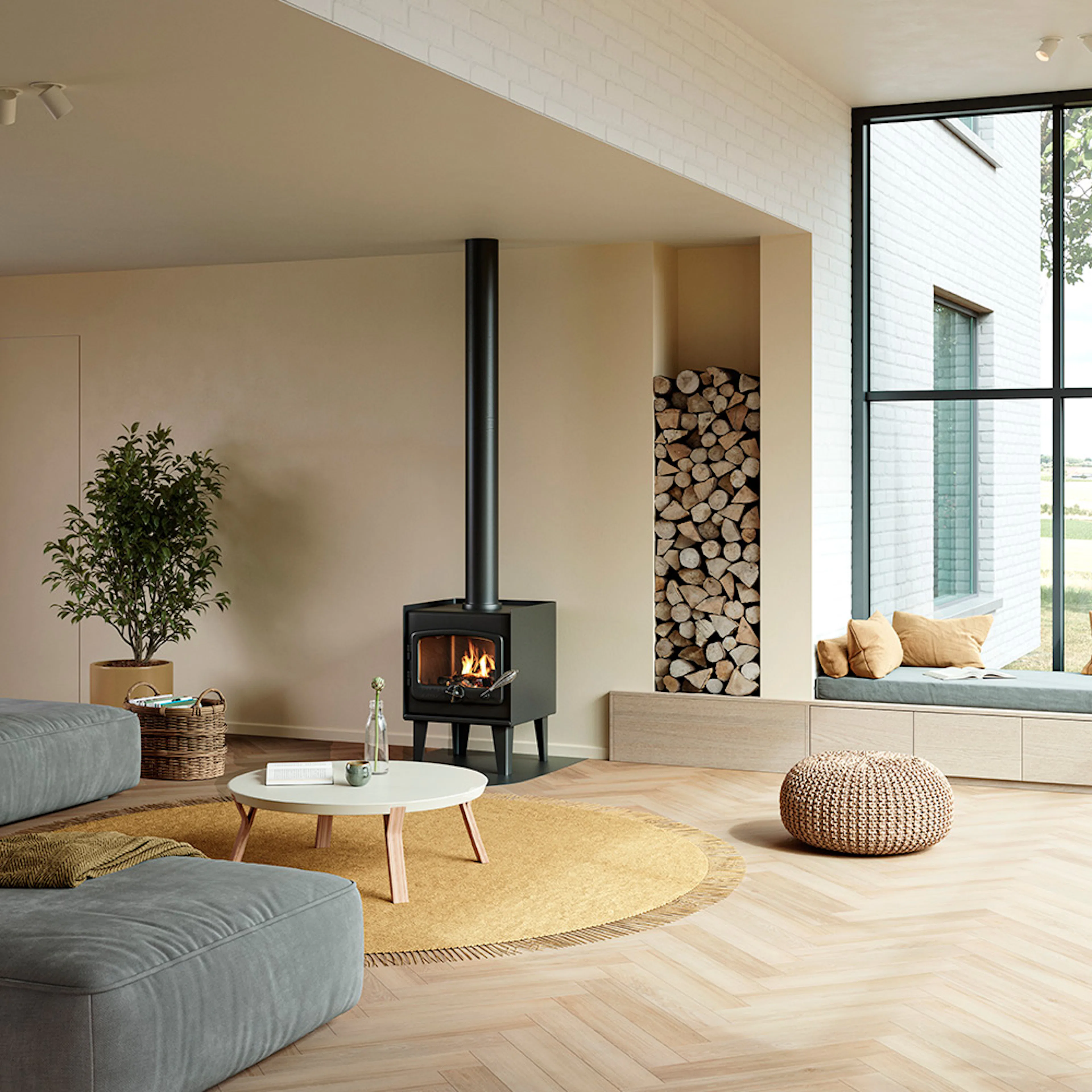 Vinylgolv BerryAlloc Zenn Herringbone Sorrento
