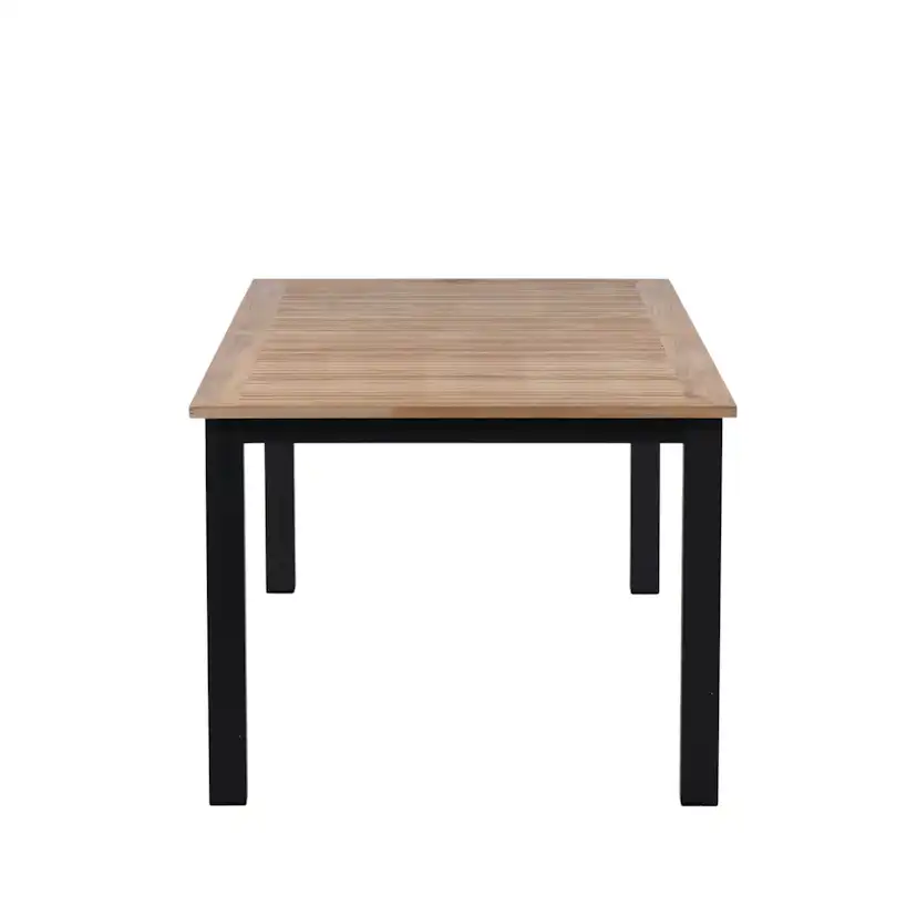 Panama - Table - 224/324*100 - svart Alu/Teak Svart/Teak
