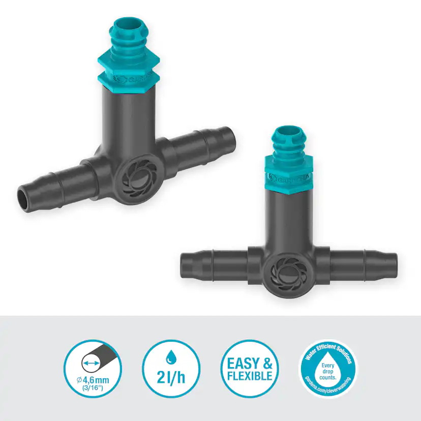 Droppspridare Gardena Micro-Drip Inline 2 l/h