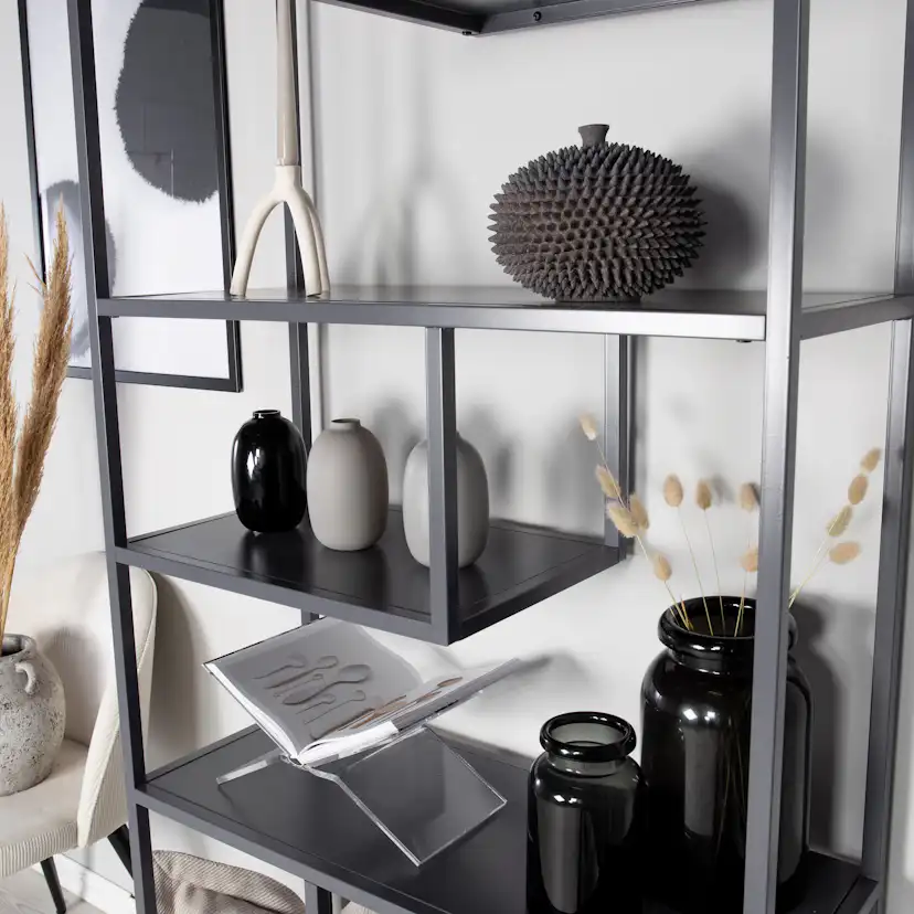 Bokhylla Venture Home Staal