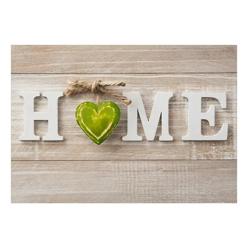 Fototapet Arkiio Självhäftande Home Heart Green