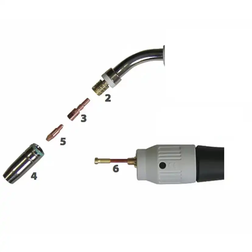 Munstycksadapter M6 x2st