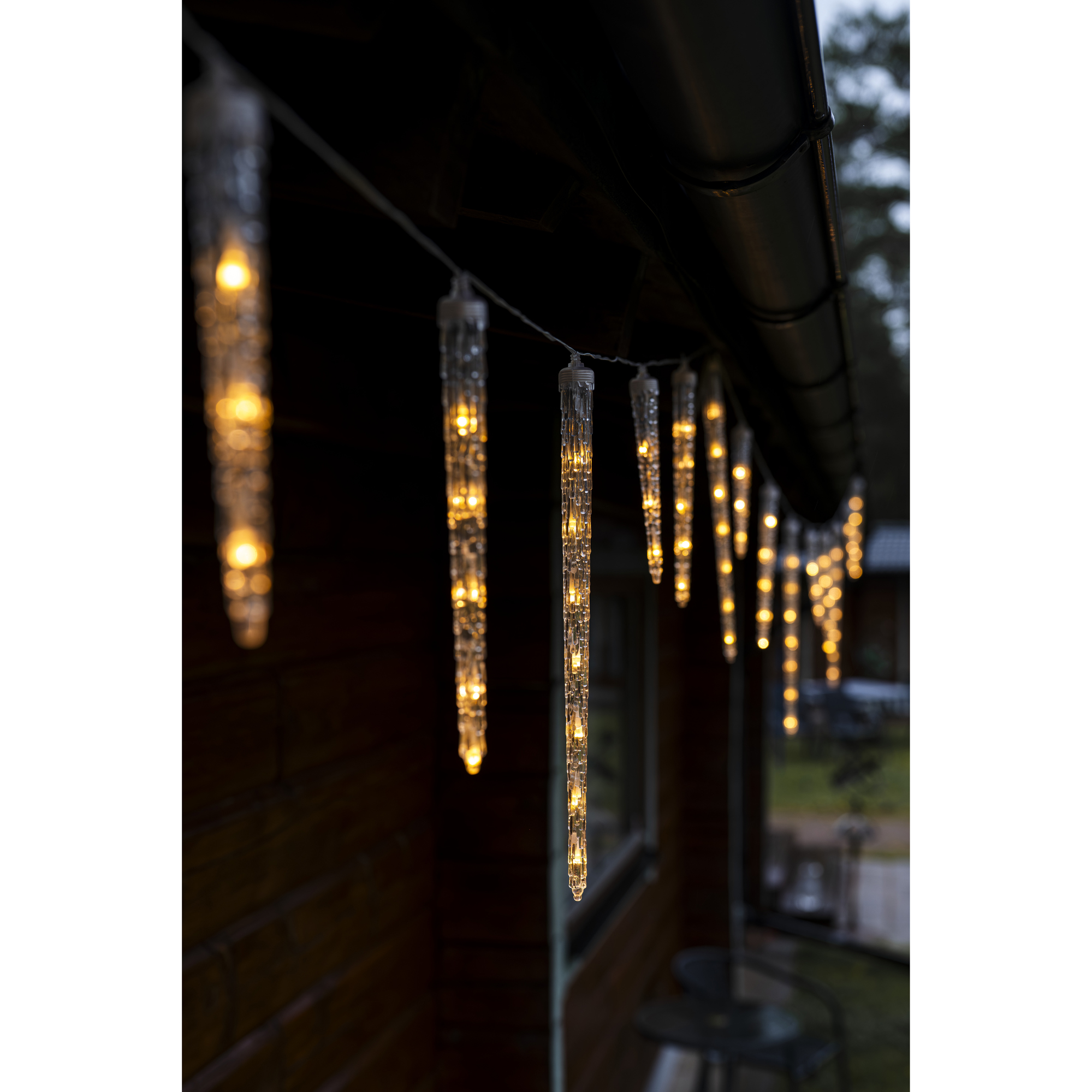 Ljusslinga Gnosjö Konstsmide Istappsljus LED 4,5m