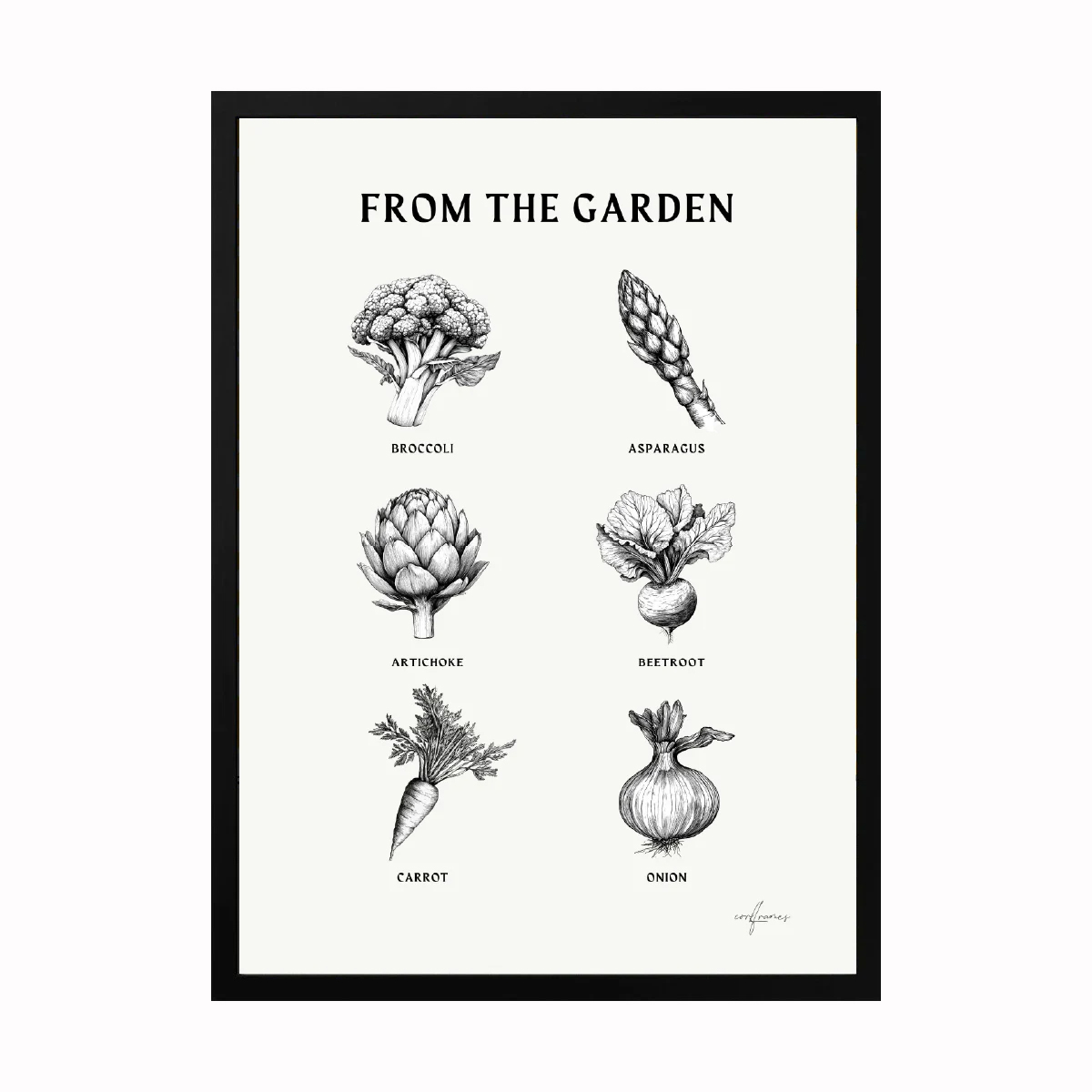 Poster Corkframes Poster From the Garden