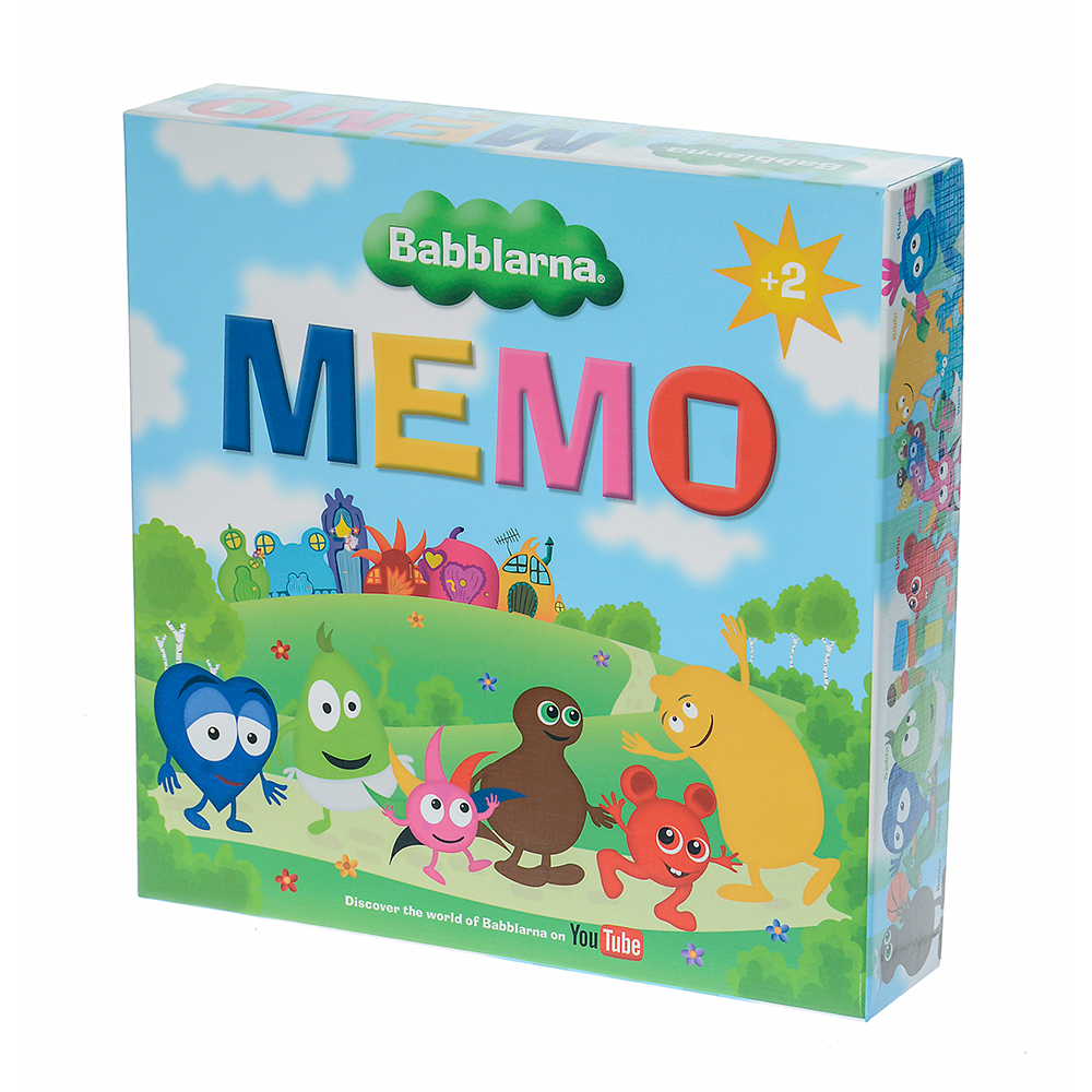 Memoryspel Teddykompaniet Babblarna Memo