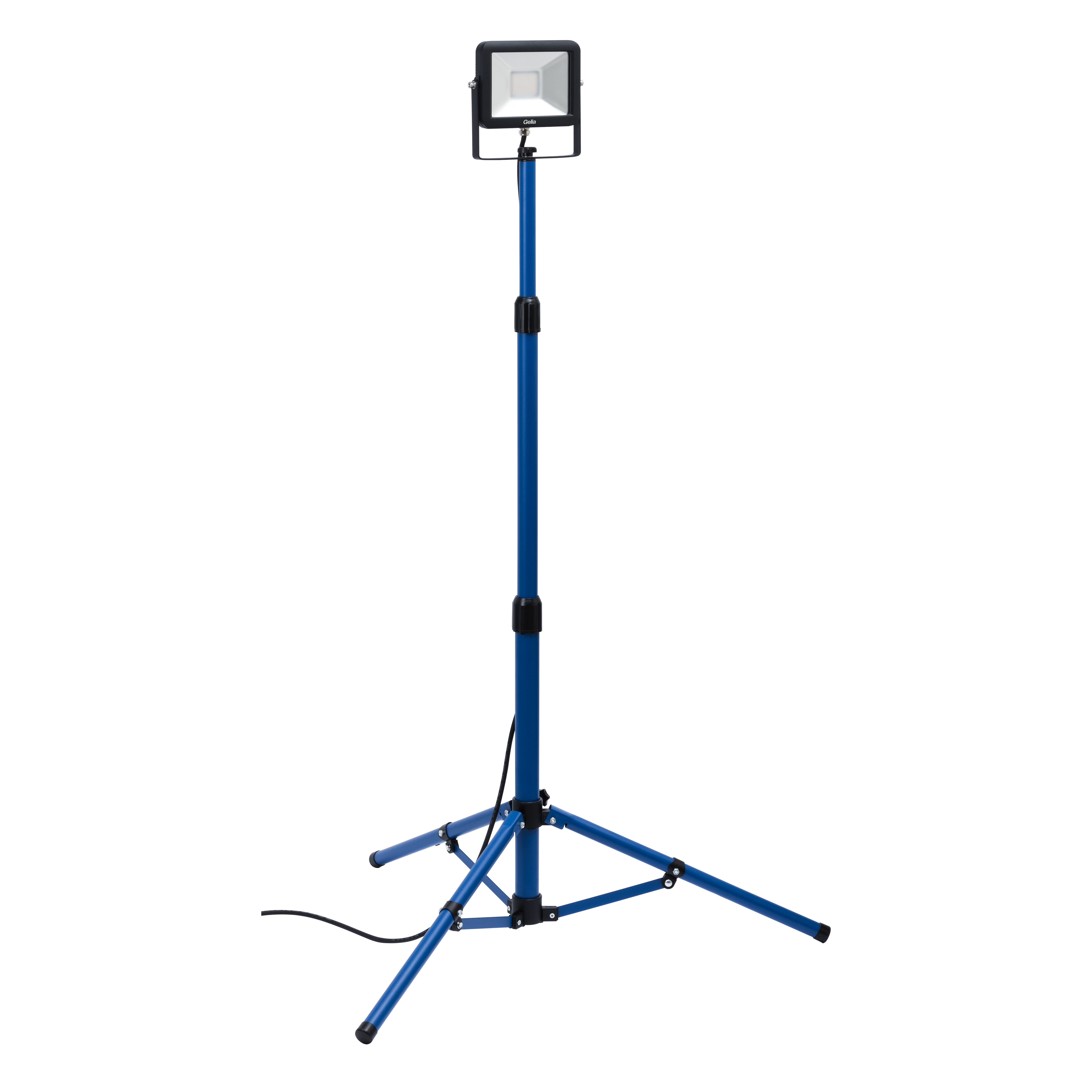 Arbetslampa Gelia LED 1x30W Teleskopstativ 2 m Kabel