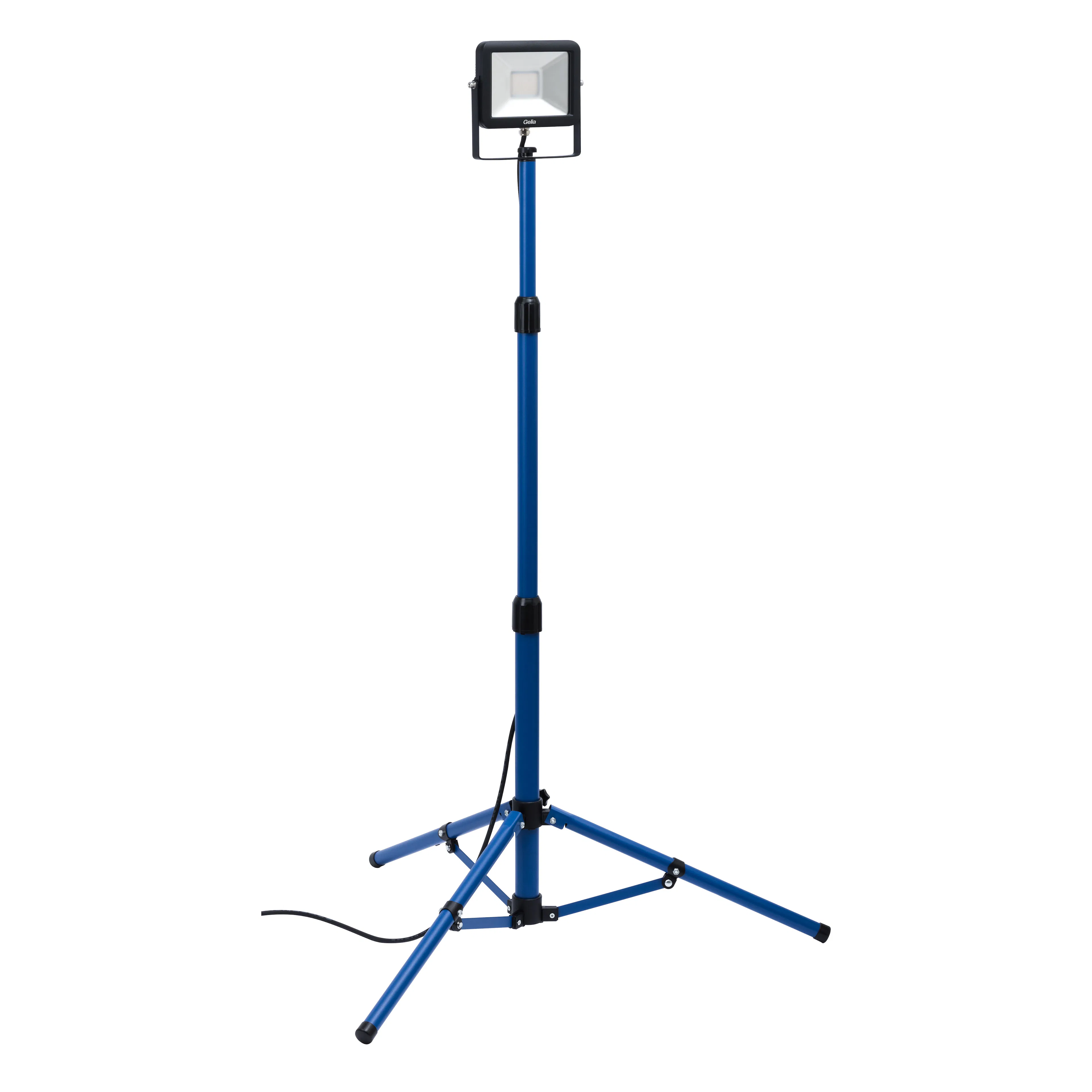 Arbetslampa Gelia LED 1x30W Teleskopstativ 2 m Kabel