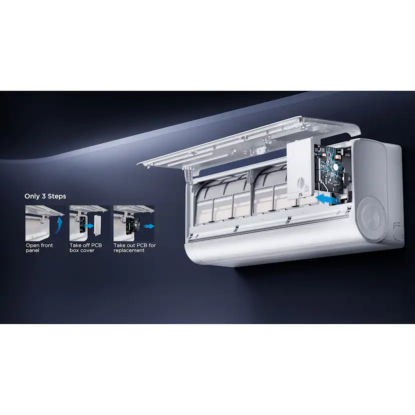 Luftvärmepump TCL S12P9S1 P9 12K AC-funktion och AI-styrning