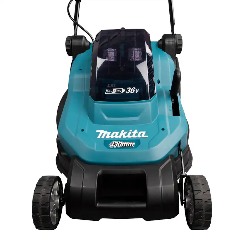 Gräsklippare Makita DLM432CT2 36 V med 5 Ah-batteri och Laddare