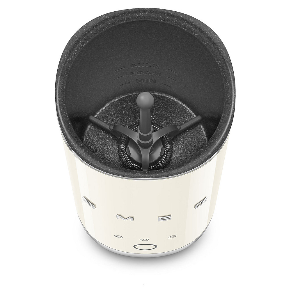 Mini Mjölkskummare Smeg MFF02CREU Creme
