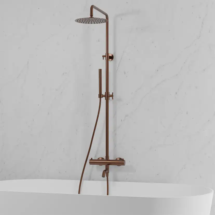 Takduschset Scandtap Steel Pleasure 3