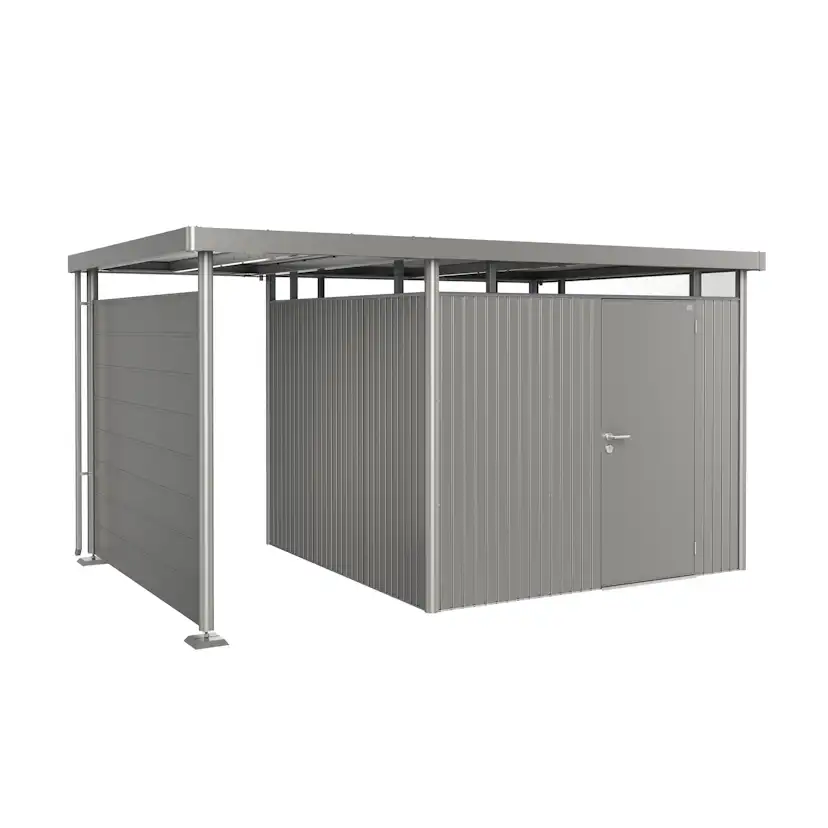 Sidotak HighLine H4 Storlek S metallic kvarts-grå Kvartsgrå