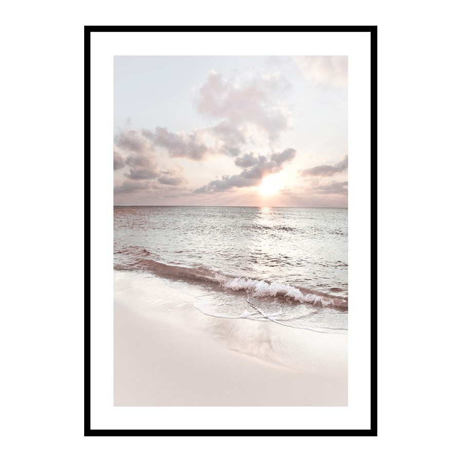 Poster Gallerix Waves At Seven Mile Beach