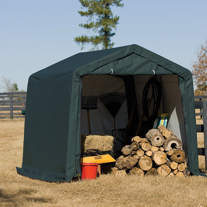 Förrådstält gop 9 m2 Grön
