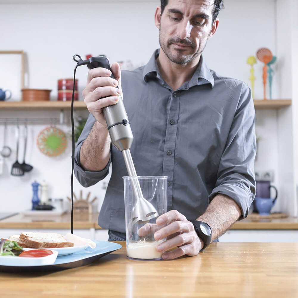 Stavmixer Black+Decker Blender Set 1200W Brushed