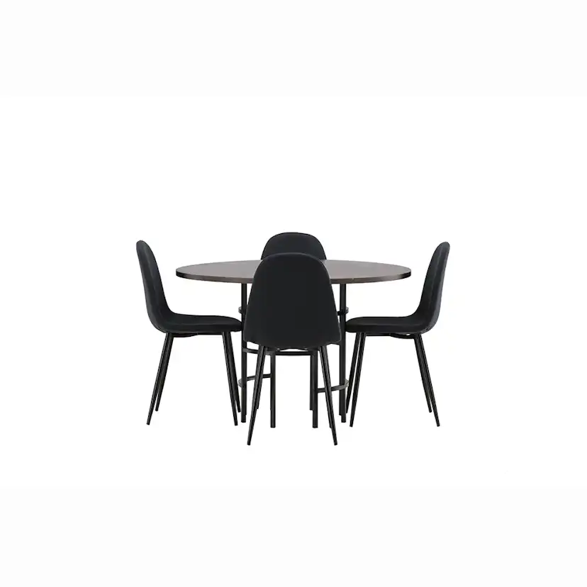 Matgrupp Venture Home Copenhagen med 4 Polar Stolar